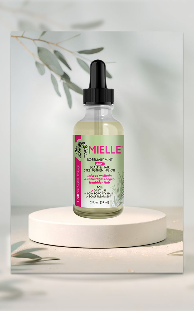 Mielle Lightweight Rosemary Mint Hair Strengthening Oil